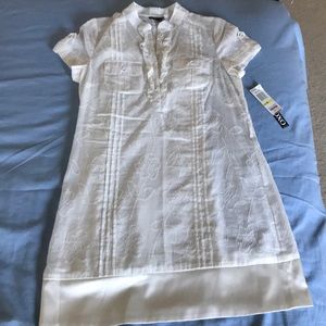 Xoxo cream dress with slip size M